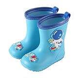 IWIHMIV Kids Rain Boots Lightweight Non Slip Cartoon...