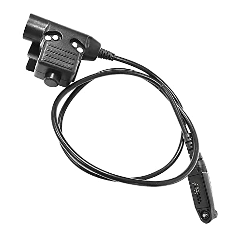Cable PTT U94 para walkie Retevis RT29 en actividades de airsoft y rescate