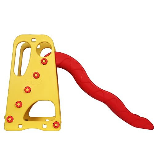 Image of Big Size Fisalpatti - Slide Toy Free Standing Easy Foldable Slides for Kids Indoor & Outdoor Home & School (Weight Capacity Upto 70KG)