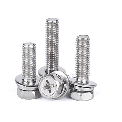 Perno hexagonal en acero inoxidable 304 con acabado cóncavo de alta precisión dimensional 3