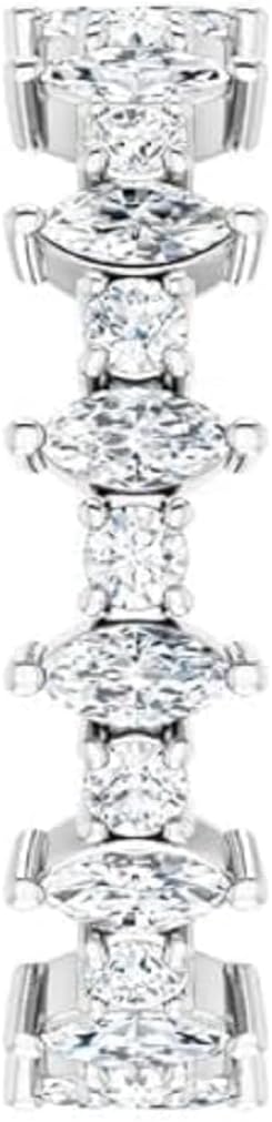 1-5 Ct Moissanite Engagement Ring 10k 14k 18k Gold & 925 Sterling Silver Eternity Moissanite Ring Christmas Gift For Women