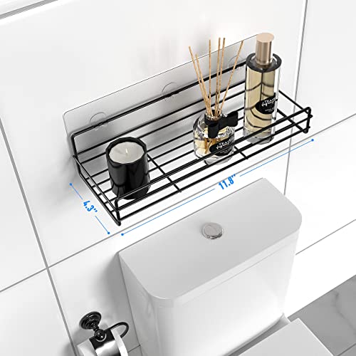 Moforoco-Shower-Caddy-Basket-Shelf-with-Soap-Holder-No-Drilling-Traceless-Adhesive-Shower-Wall-Shelves-Rustproof-Bathroom-Shower-Storage-Organizer
