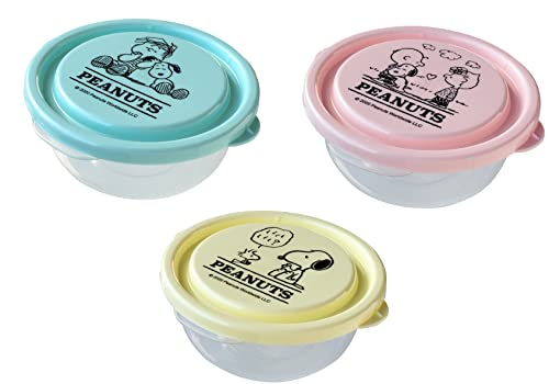 SNOOPY フードコンテナ 3Pセット R-200