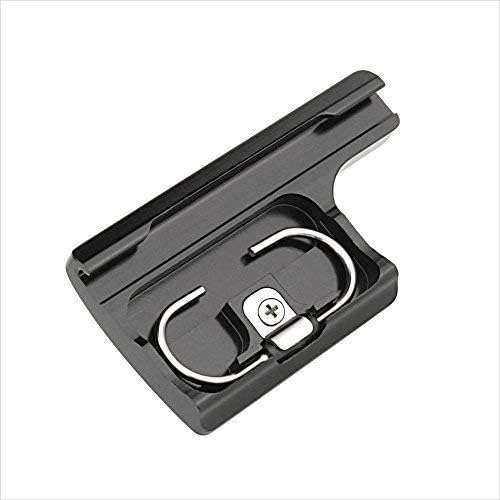 CNC Aluminum Replacement Rear Snap Latch Lock Buckle Mount Compatible with GoPro Hero 3+, 4 Action Camera Standard Waterproof and Skeleton Housing Case - Black