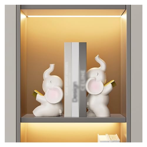Sujetalibros multifuncionales de Resina Decorativos con Acabado Escultórico 4