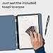 Rocketbook Pro Smart Reusable Notebook, Lined & Dotted Interchangeable Pages, For Work and Business Meetings, Executive 7x9, Blue