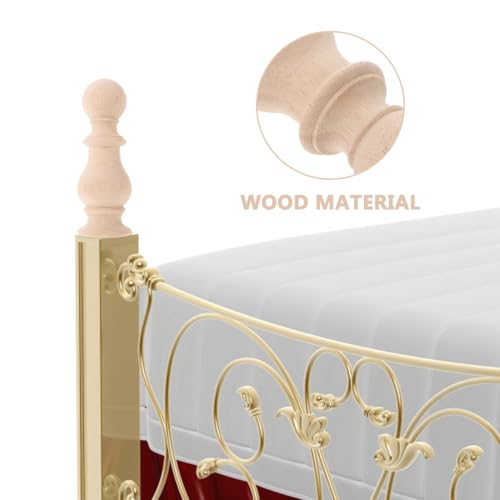 Tapón de madera victoriano 17x6cm Cabilock para barandilla y manualidades 7
