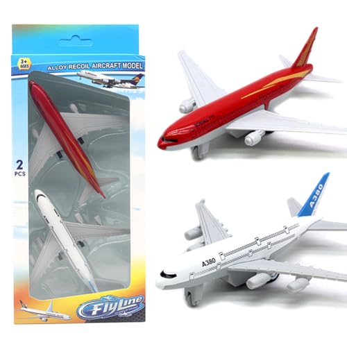 【Costruzione Durevole】Realizzati in lega di alta qualità, questi miniatura metallo airplane sono resistenti, mantengono il loro aspetto elegante e resistono efficacemente a urti e cadute.