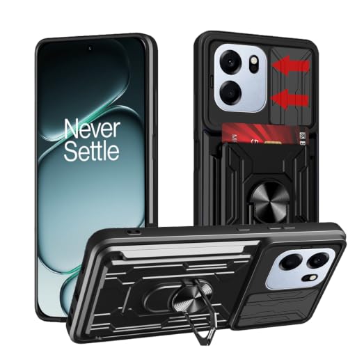 Coque OnePlus Nord CE6 avec cache caméra et porte-carte amovible