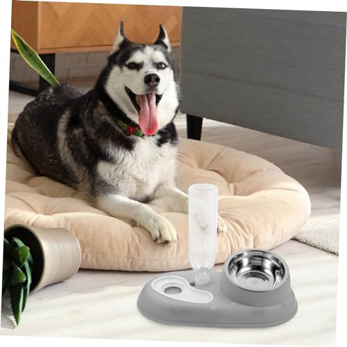 CORHAD Automatischer Futter Und Wasserspender Für Hunde Und Katzen Praktische Lösung Für Haustierbedarf Mit Integriertem Wassersystem Und Futterfreundlichem Design Für Zuhause Oder