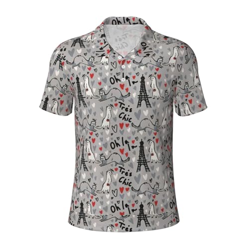 Polo respirant homme noir 3XL anti-transpiration pour randonnée