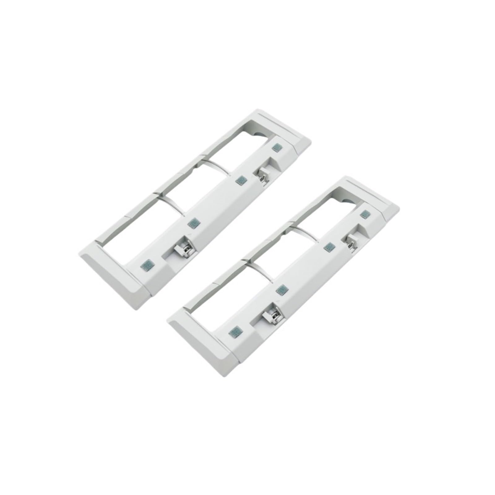 QWHSMHADE Compatible For Dreame，D9, D10 Plus, D9 MAX & L10 PRO Robot Vacuums Replacement White Main Brush Cover(2pcs)