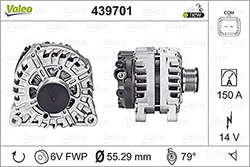 VALEO 439782 Alternatore Amperaggio: 150 Amp Alette