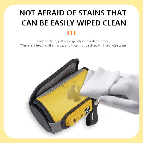Image of StarAndDaisy Baby Feeding Electric Bottle Warmer with USB -Constant Temprature Technology /Portable Insulated Baby Milk Bottle Warmer-Yellow