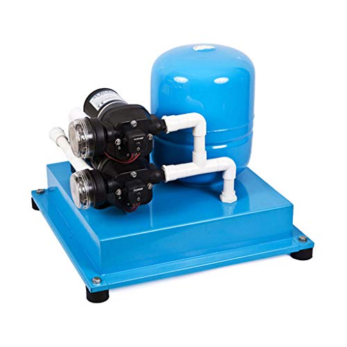 YXF,High power pump Yacht Ship Pressure Tank Water Supply System Automatic Pressure Switch Self-priming Diaphragm Regulator Water Pump DC 12V/24V WoW (Size : 24V)