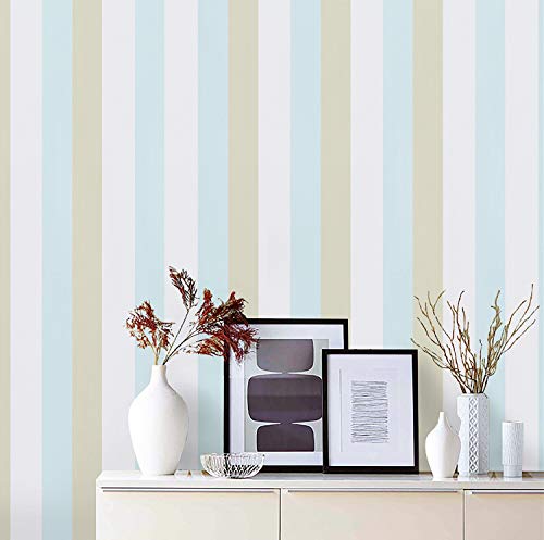 24"X118" Stripe Peel and Stick Wallpaper Stripes Removable Wallpaper Self Adhesive Wallpaper Stick and Peel Wallpaper Striped Wallpaper Home Decor Shelf Paper Liner Vinyl Faux Wallpaper Roll