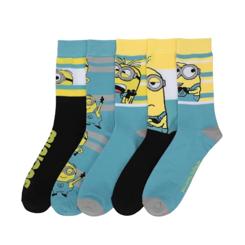 Chaussettes Minions à motifs pour égayer vos journées de travail et vos moments de détente