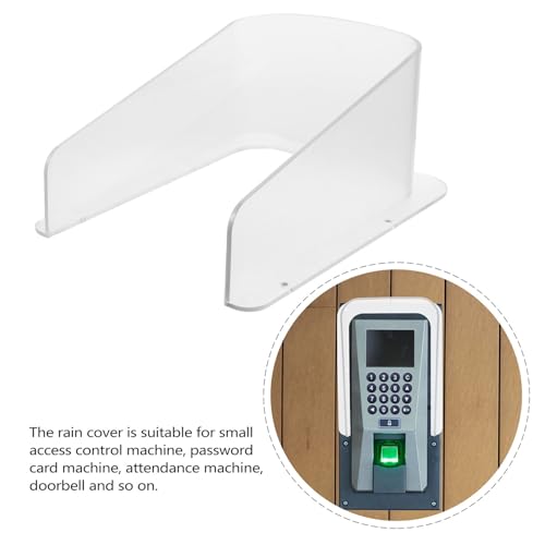 Carcasa de plástico Mipcase para proteger timbres de la lluvia y el sol 3