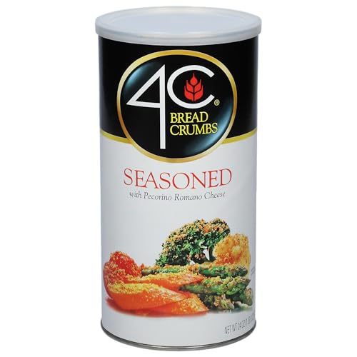 4C Premium Bread Crumbs, Seasoned With Pecorino Romano Cheese, 24 Ounce (Pack Of 1)