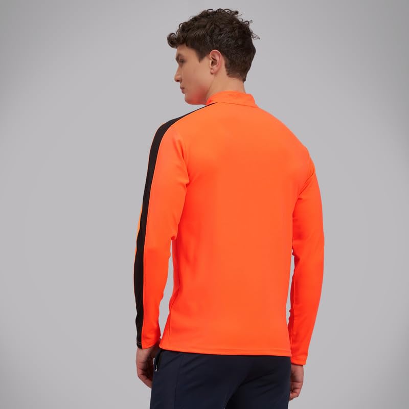 Image of ATICX Polyester Full Sleeve Compression High Turtle Neck Sports Jersey T Shirt for Men - Quick Dry Fit Gym Workout Top for Running, Swimming, Training, Cycling, Football, Badminton