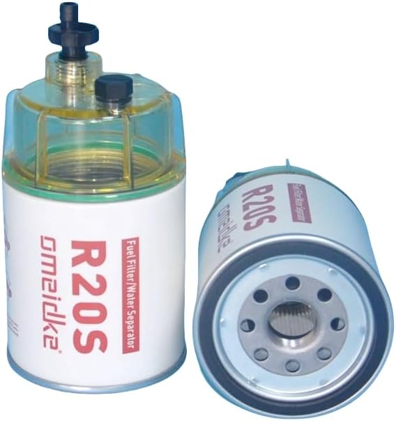 Fuel Filter/Water Separator R20S filter＆Bowl with for Marine Outboard