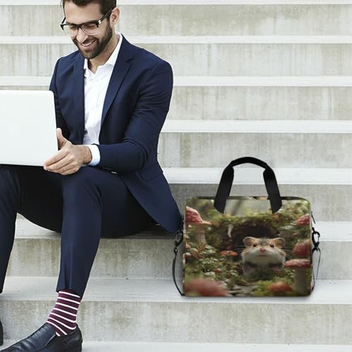 Maletín portátil con cremallera para laptop 15.6 pulg miniatura 2