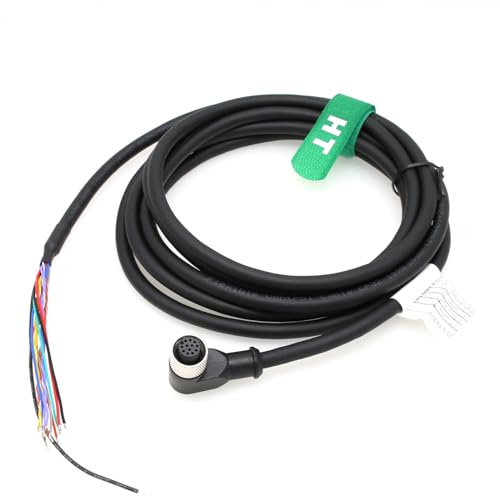 Câble IO 12 broches 24V pour connecter une caméra Omron ou Microscan