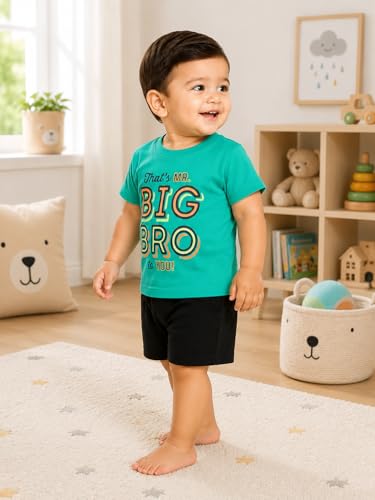 Image of BODYCARE Kids Inafant Boys Sets Pack of 1 | Single Jersey | Skin Friendly Regular Fit | Soft Breathable Fabric Comfortable & Durability | Ideal for Casual Everyday Toddler Baby