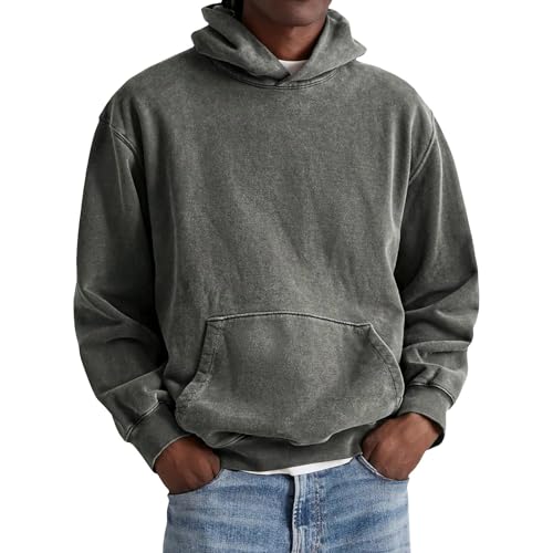 Sudadera con estampado 3D en bordes y chaleco gris oscuro de invierno talla S