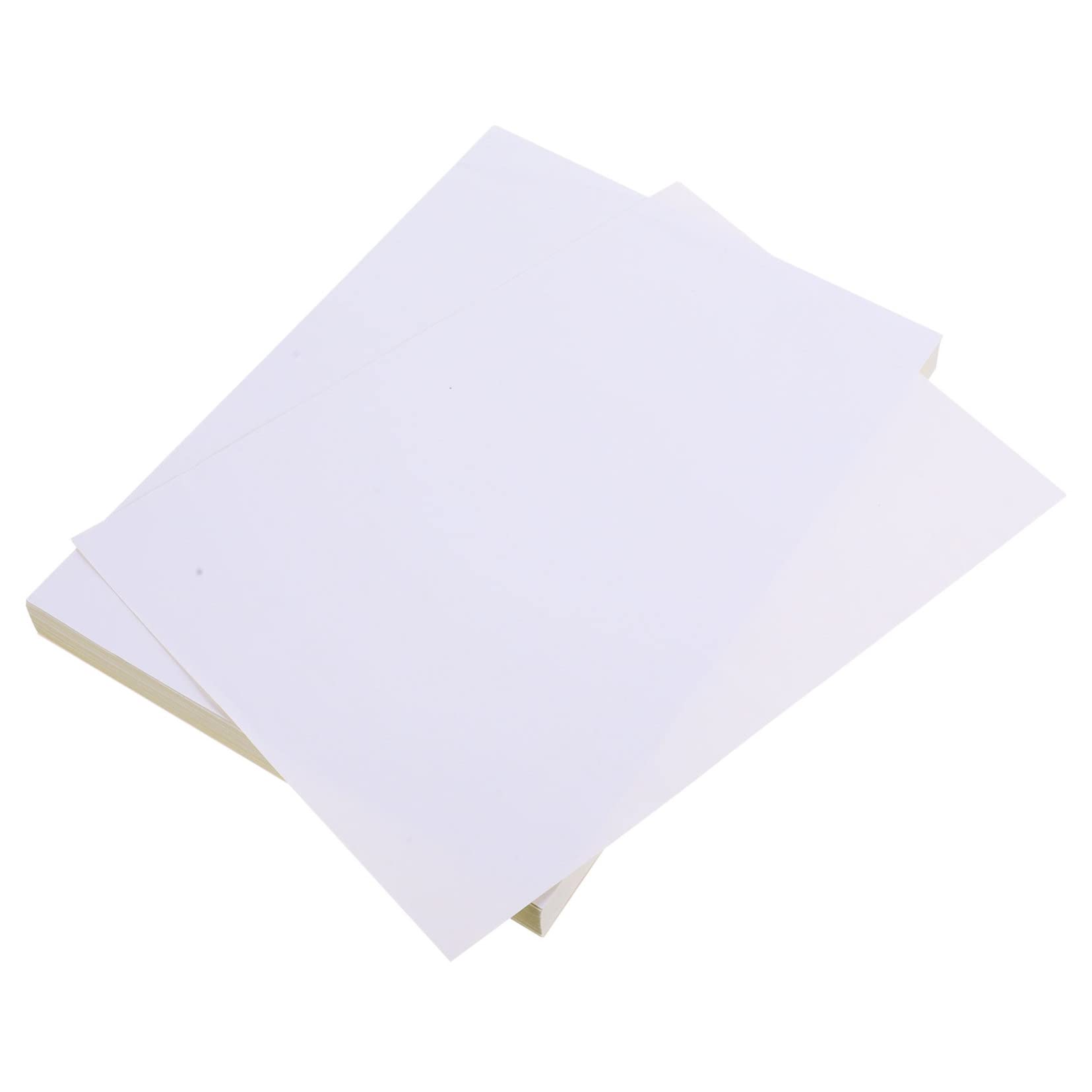 Etichette Adesive Stampabili A4 Bianche 100 Fogli in Carta | Autoadesive, per Stampanti Inkjet, Leggere e Pratiche, per Prezzi e Regali