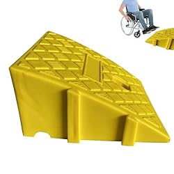 ♚♚[ Prevent Skidding ] Designed with a square slot at the bottom, Car Ramps feature an anti-slip texture design on thesurface to increase friction and prevent slipping, allowing water to circulate and prevent rainwater from accumulating. ♚♚[ Products...