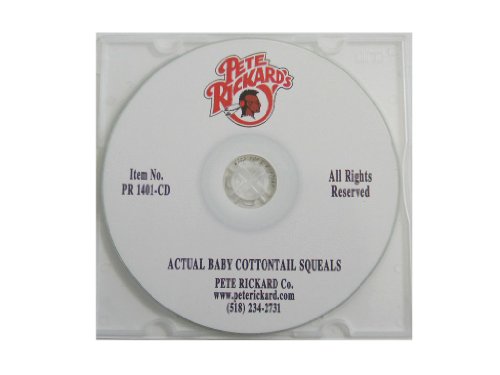 Pete Rickard's 1401CD Actual Baby Cottontail Squeals CD