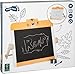 small Foot Safari 12736 Chalkboard and Whiteboard Magnetic Board Made of FSC 100% Certified Wood, Can Be Used on Both Sides for Children from 4 Years
