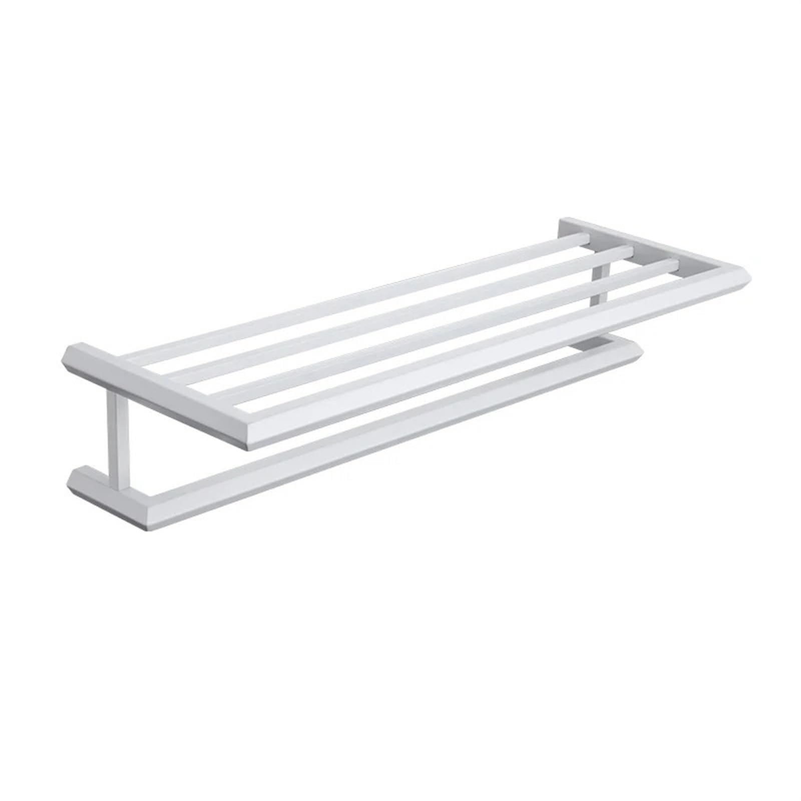 VAYEODEYU Double Towel Rack 304 Stainless Steel White 1/2/4 pcs(1 pcs)
