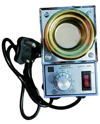 SLS INDIA-21C SOLDERING SOLUTION BASIN DESOLDERING POT/TUB (PACK OF 1-UNIT)