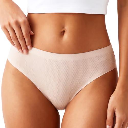 Image of Womens Breathable Seamless Thong Panties No Show thongs Workout Thongs Women Comfortable Thong Underwear Sexy 6 Pack