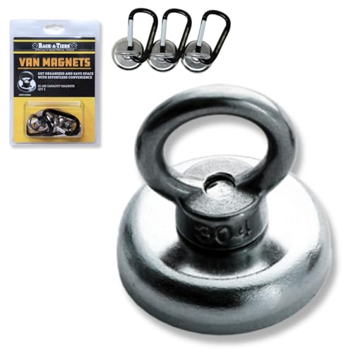 Rack-A-Tiers Racky Van Magnets 25 lbs 3 Pack...