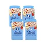 Gerber Baby Cereal Hearty Bits Multigrain Cereal Banana Apple Strawberry, 8 Ounce (Pack of 3)