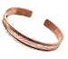 Healing Lama 100% Pure Copper Hand Carved Tibetan Healing Bracelet. Unisex, Hand Made High Gauge Copper