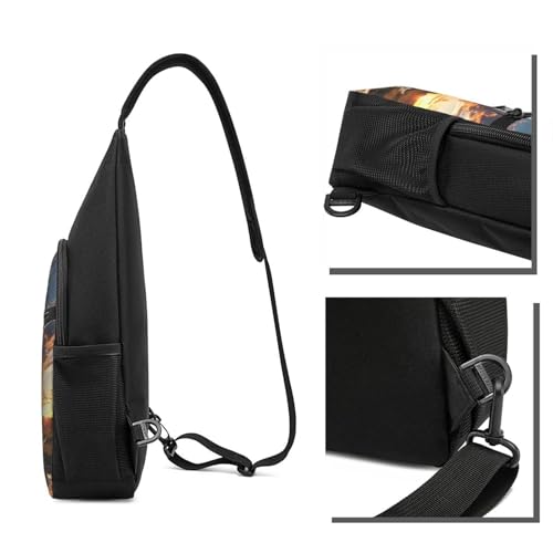 Morrales Urbanos Sling Crossbody para Hombre y Mujer miniatura 2
