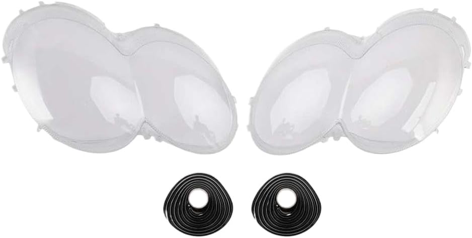 Headlight Shell Lens Cover Compatible With W230 R230 SL500 SL600 2003 2004 2005 2006 2007 2008