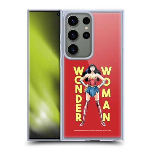 Funda de Gel Wonder Woman para Samsung Galaxy S23 Ultra Carcasa de Silicona Suave