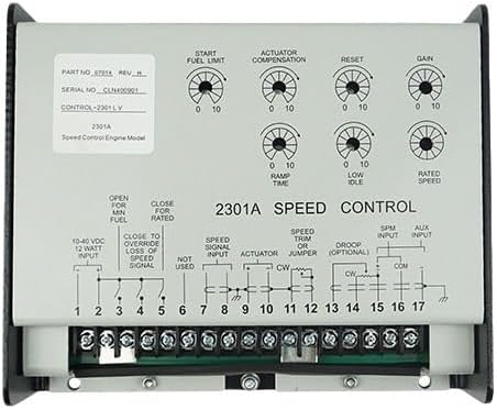 9907-014 Governor Speed controller 2301A Speed control module