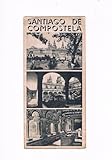Genérico Folleto turismo Santiago de Compostela antiguo