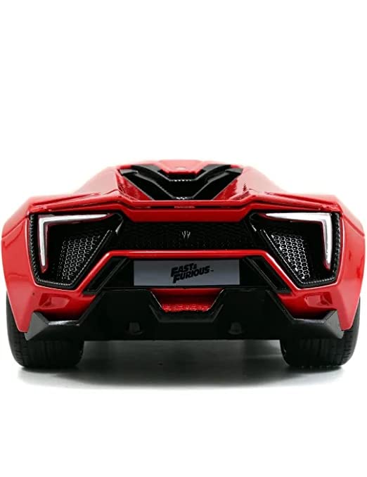 Image of DEOXY 1:32 Scale Die-Cast Lykan Hyper Sport Metal Pullback Car Toy With 6 Openable Doors, Lights, And Sounds For Boys Gift,Grey