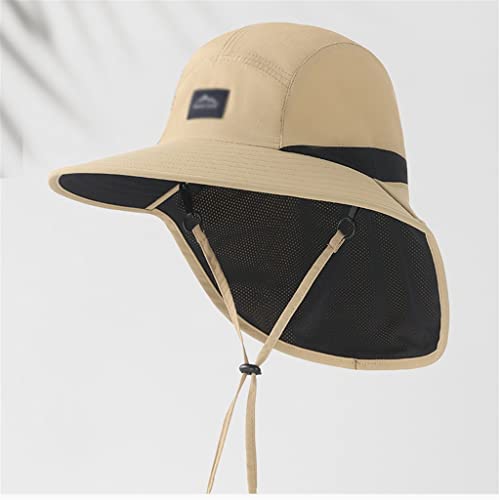 Chapeau de soleil anti-coup de soleil avec protection de nuque pour pêcheur