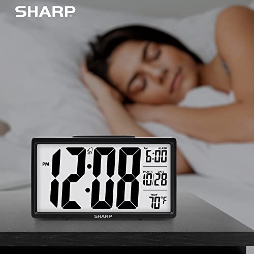 Sharp SPC5026AMZ Alarm Clock With Easy To Read 2.8 Inch Jumbo Screen thumb #3