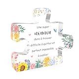 Touchante et Personnalisable:Bien que non personnalisable au sens traditionnel, cette décoration contient une phrase qui réchauffe le cœur, rendant chaque regard vers elle un rappel constant de l'amour et de la gratitude que vous portez à votre nounou. C'est un geste touchant qui ne manquera pas de faire sourire.