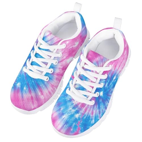 Kids Tennis Shoes Lightweight Athletic Running Shoes Non Slip Breathable Girls Students Sports Sneakers Walking Shoes2