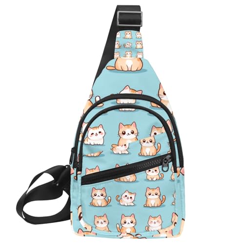 Sac à dos à bandoulière Kawaii pour soulager vos poches en sport